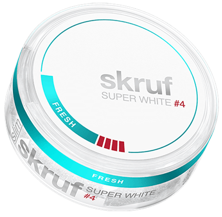 Skruf Superwhite No.54 Fresh Mint Xtra Strong