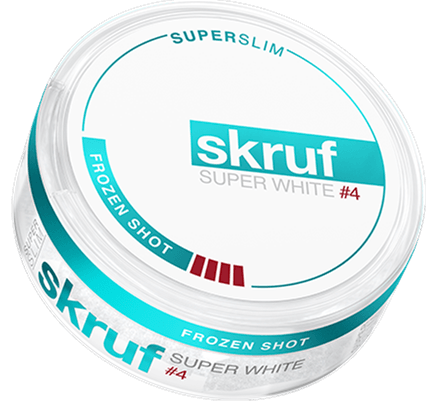Skruf Superwhite No.60 Frozen Mint Superslim Xtra Strong