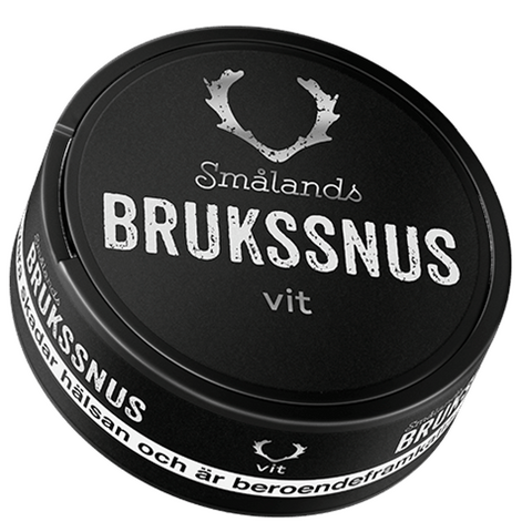 Smålands Brukssnus Vit Portion