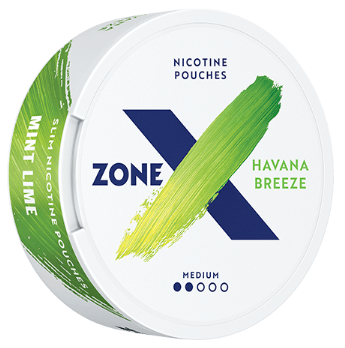 ZONE X Havana Breeze Slim Strong All White Portion
