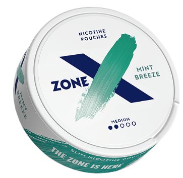 zone X Mint Breeze Slim All White Portion