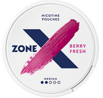 zone X Berry Fresh Slim All White Portion